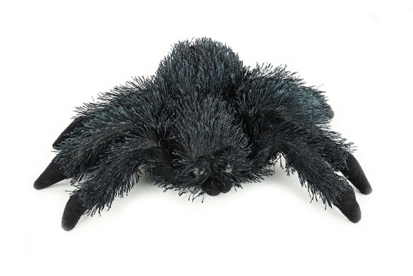 Spinne schwarz 15 cm